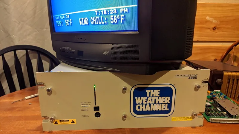 Original Weatherstar Hardware via Tom Nardi/Hackaday